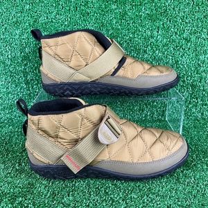 NEW Chaco Ramble Puff Military Olive Quilted Ankle Boots